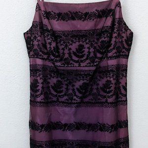 Purple Sheath Dress Tocca by Bergdorf Goodman